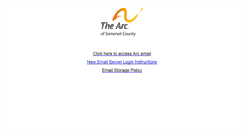Desktop Screenshot of mail.thearcofsomerset.org